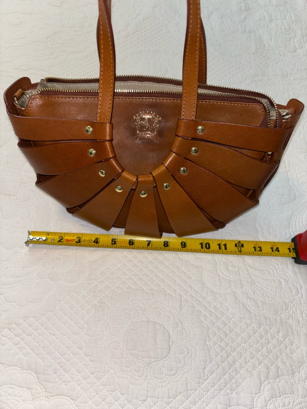 Cute classy leather Women’s Brown Leather Tote Handbag
